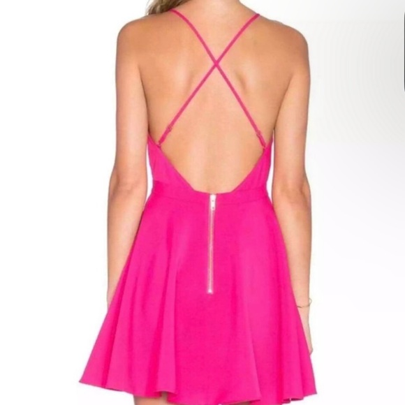 NBD Pink Mini Dress M EUC - Picture 2 of 5